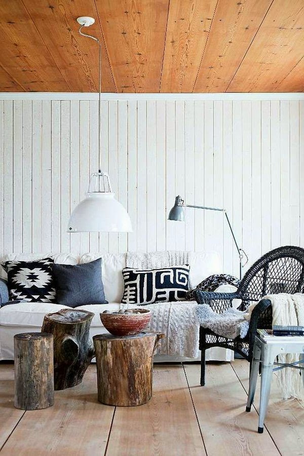 Tree trunk table – super original designs!