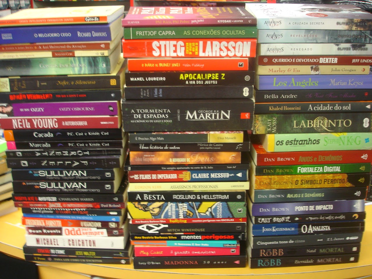 LIVRARIA COLECIONADOR: LIVROS USADOS - NOVO LOTE