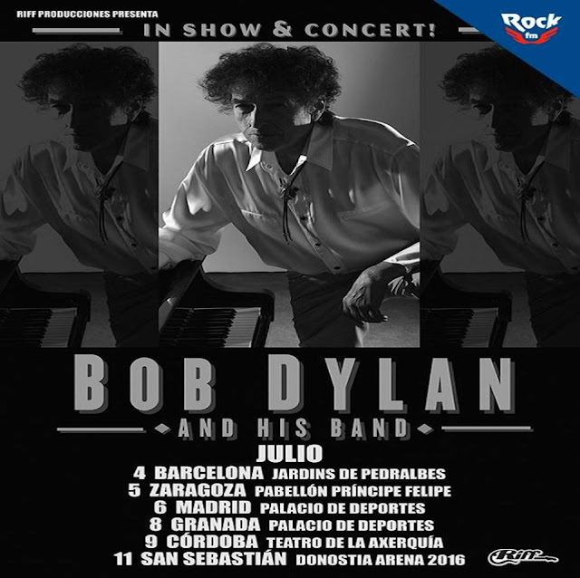 Que viene BOB DYLAN!!! - Gira Julio 2015