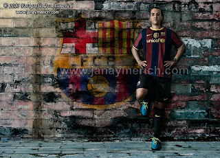 Força Barça!! Composición fotográfica Photoshop Barcelona