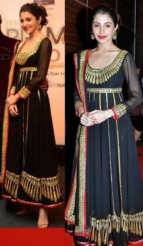 Bollywood Celebrities Anarkali Dresses 201415 Bollywood Celebrities