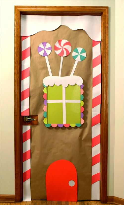 Professora Juce: 12 ideias para decorar a porta da sala de aula para o Natal !