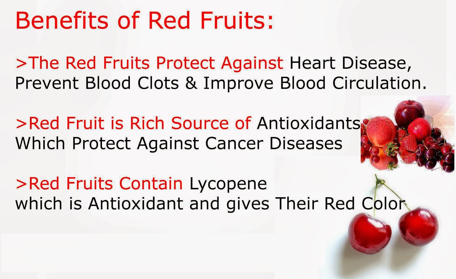 Frutee & Vegiee Benefits of Red Fruits