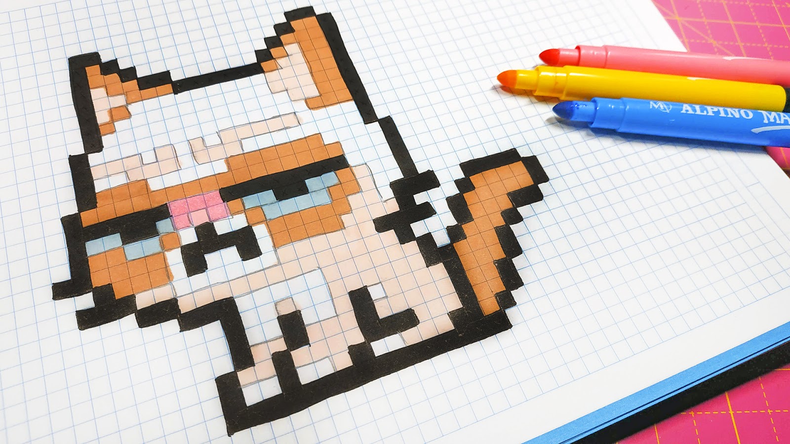 Pixel art doodle - Olfescreen
