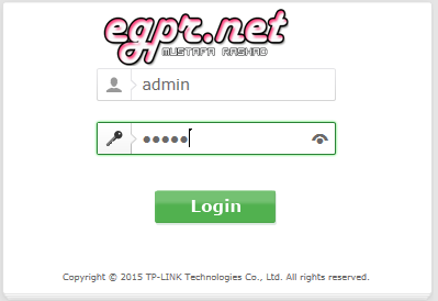 access point tl-wr741nd v5 username and password