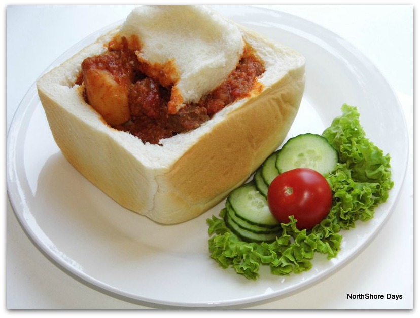 NorthShore Days..... Beef Bunny Chow