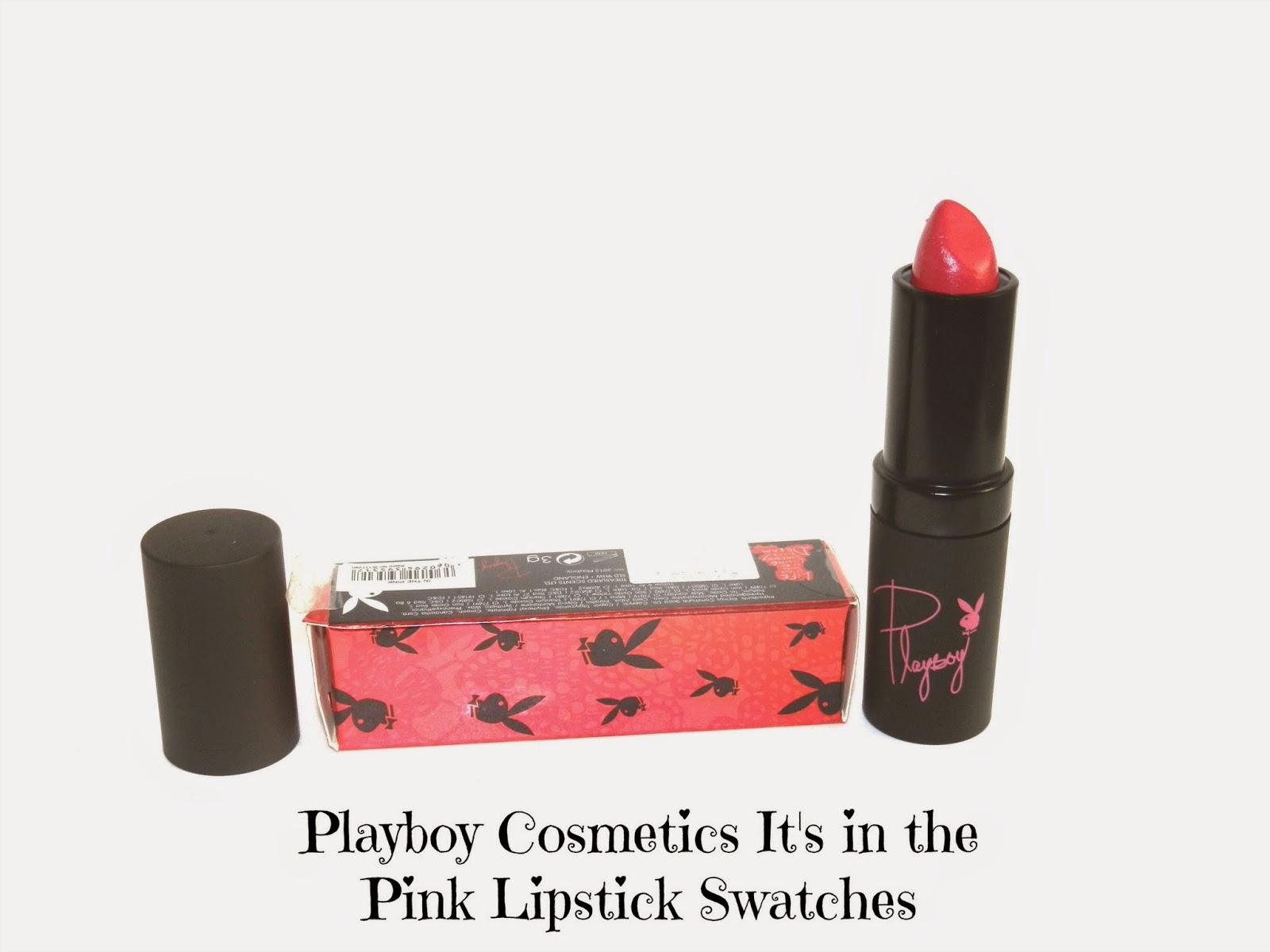 Playboy Cosmetics It's in the Pink Lipstick Swatches