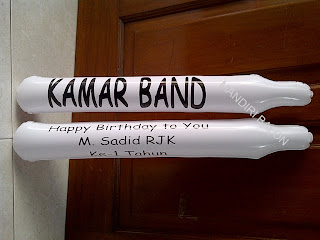  Balon Tepuk Kamar Band