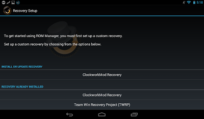 Cara Mudah Instal Custom ROM Android Dengan ROM Manager Lengkap