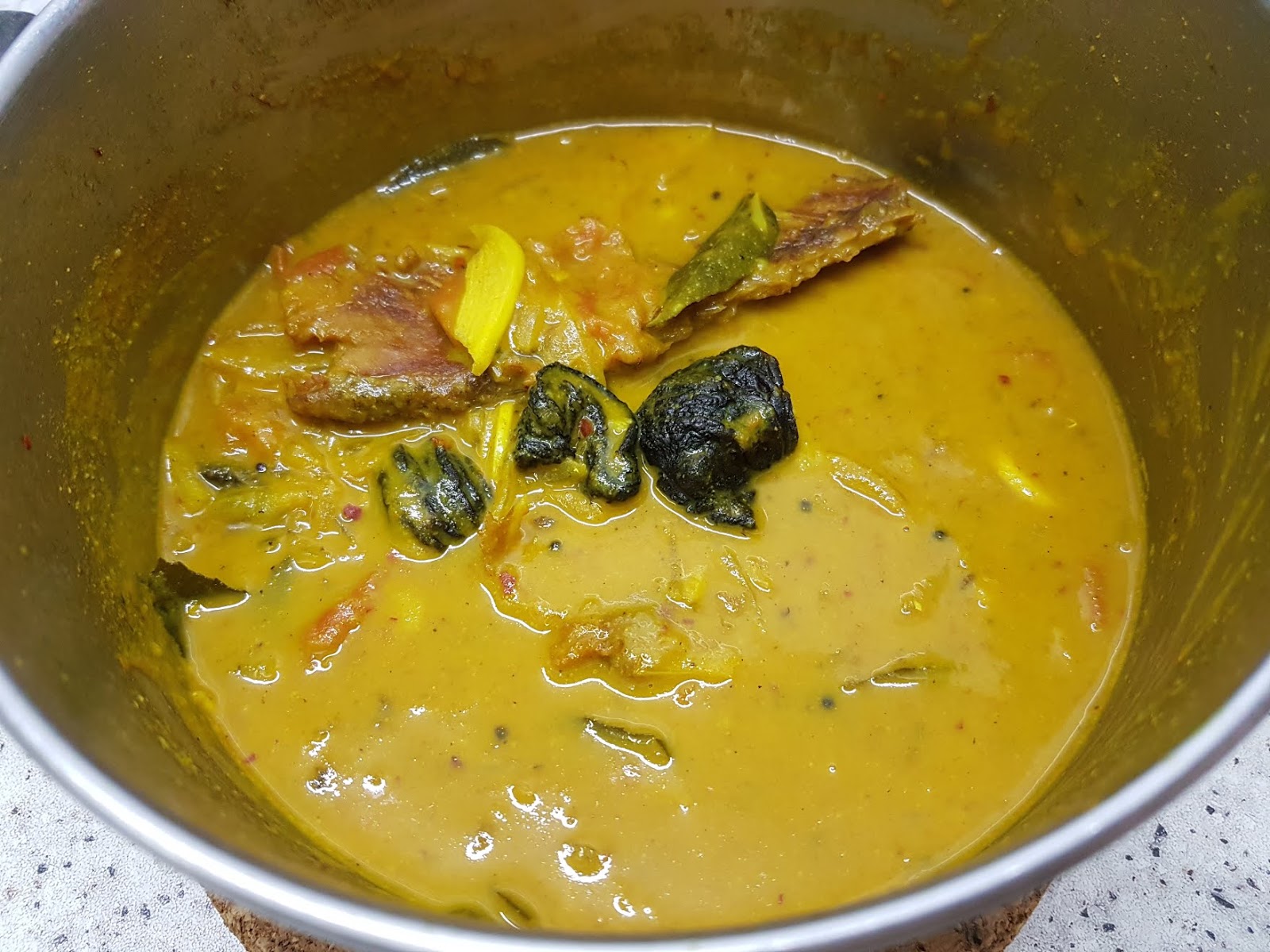 Kerala Salted Fish Curry