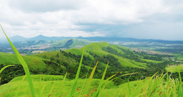 Panorama of the Beauty of Telang Pelaihari Hill