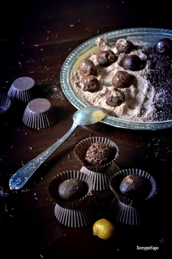 Trufas de Chocolate para niños con solo 2 ingredientes - TuvesyyoHago