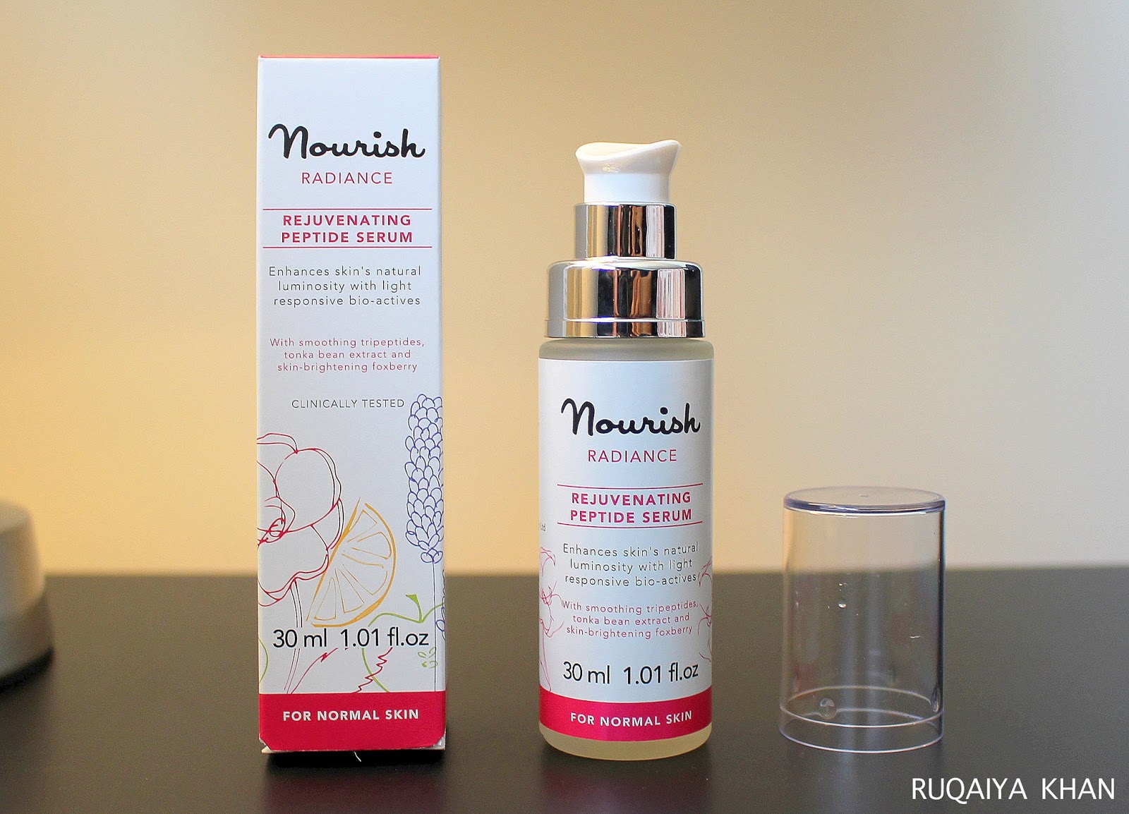 nourish peptide serum