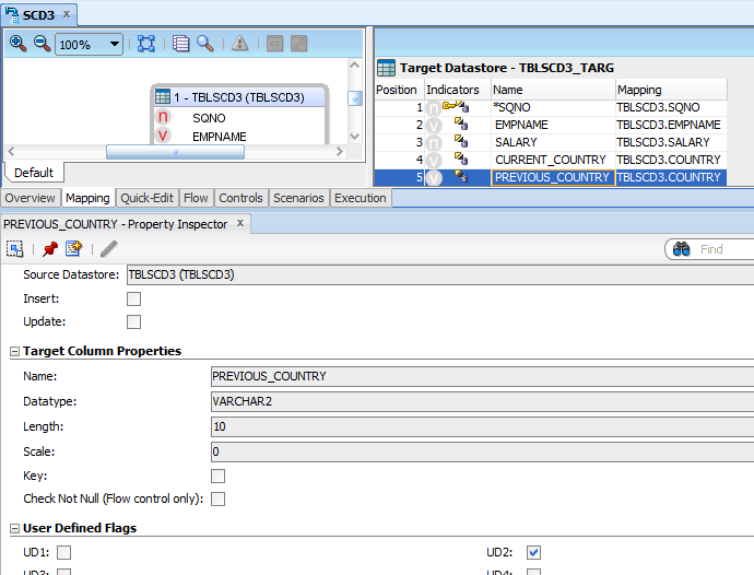ODI ORACLE DATA INTEGRATOR (ODI) SLOWLY CHANGING DIMENSIONS SCD in ODI
