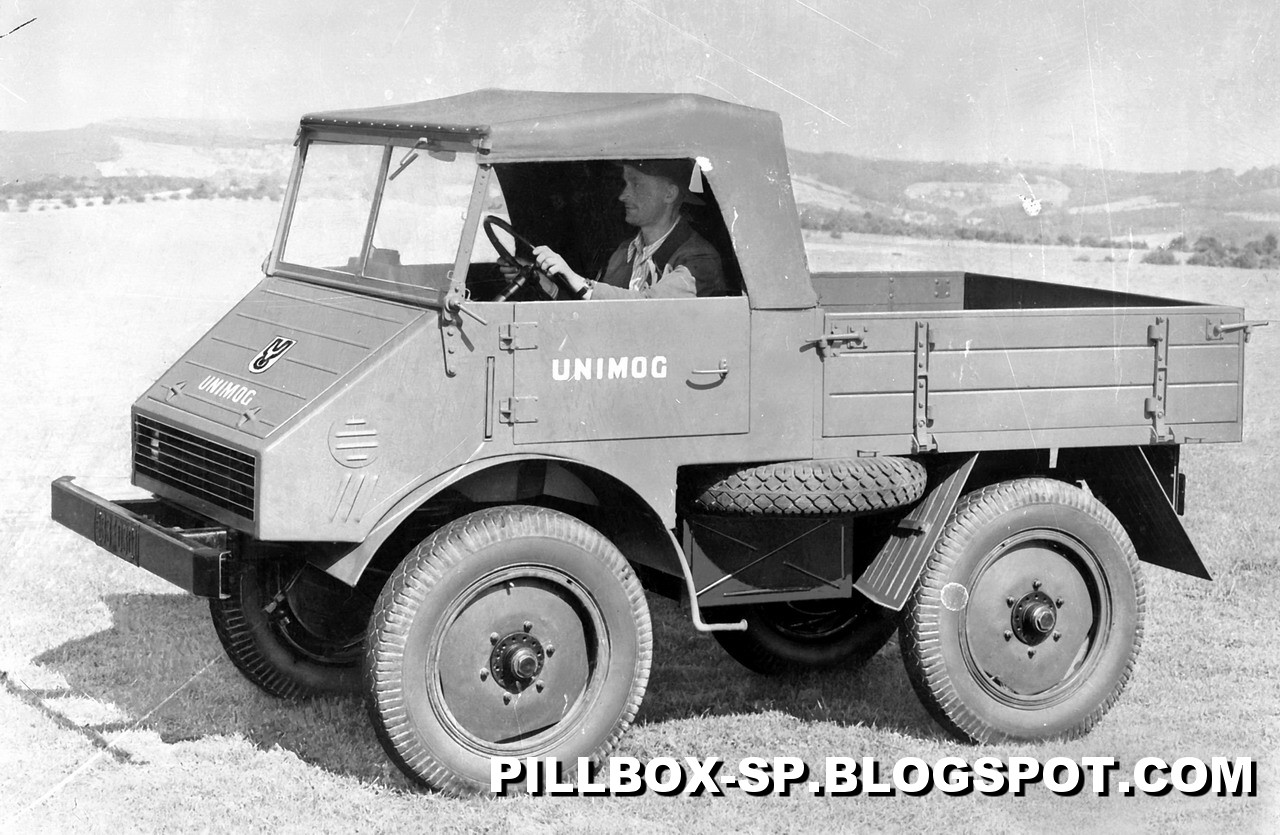 Pillbox: UNIMOG - Uma lenda alemã - parte 1