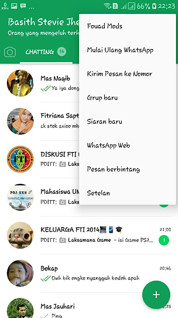 Cara menonaktifkan tanda pesan terkirim (tanda centang 2) di whatsapp Jika anda pernah mengirim pesan dengan teman anda ternyata aplikasi whatsapp teman mu itu Cara menonaktifkan tanda pesan terkirim (tanda centang 2) di whatsapp