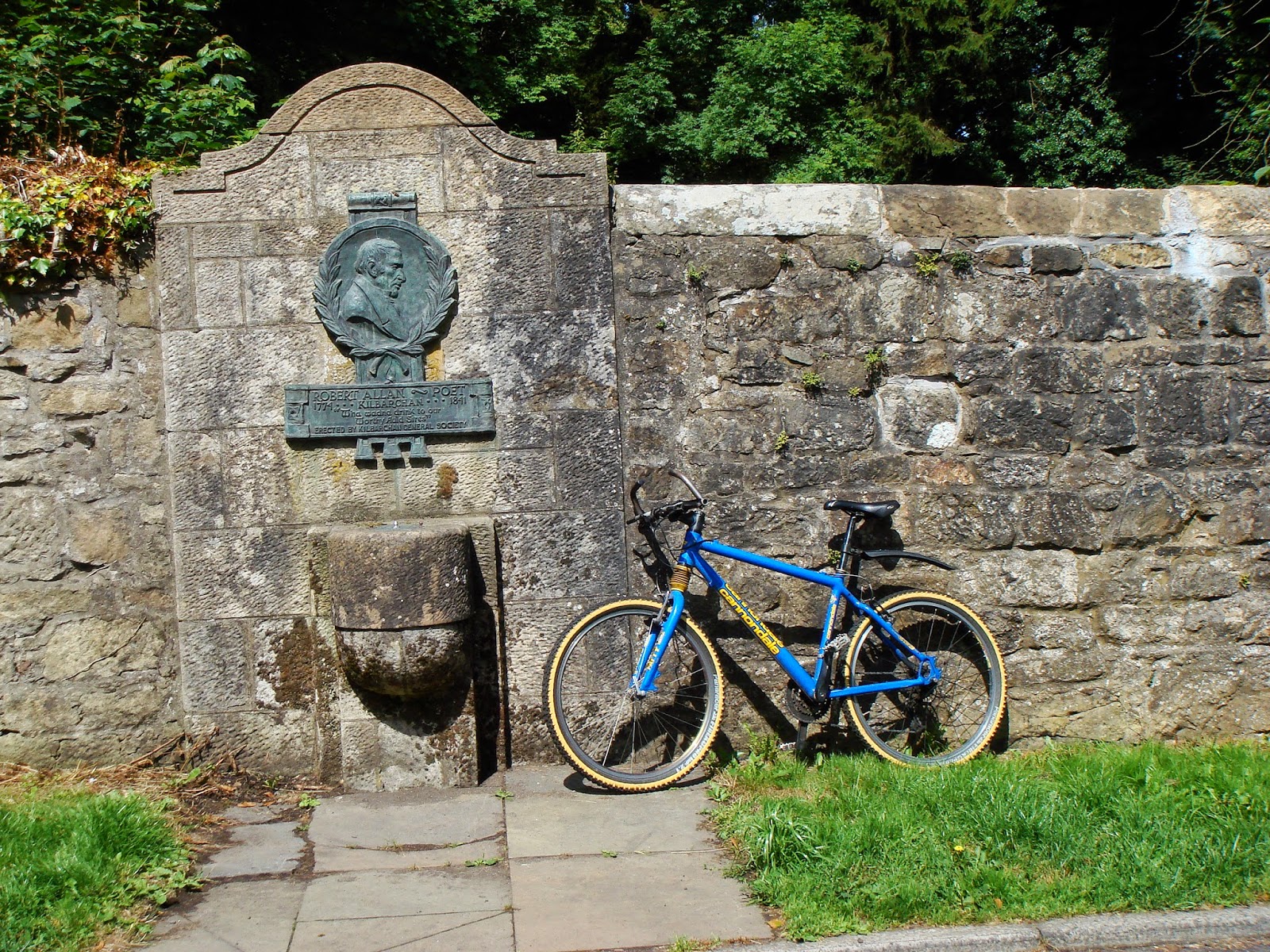 Cycling Meditations Paisley Canal to Langbank via Kilbarchan, Quarrier