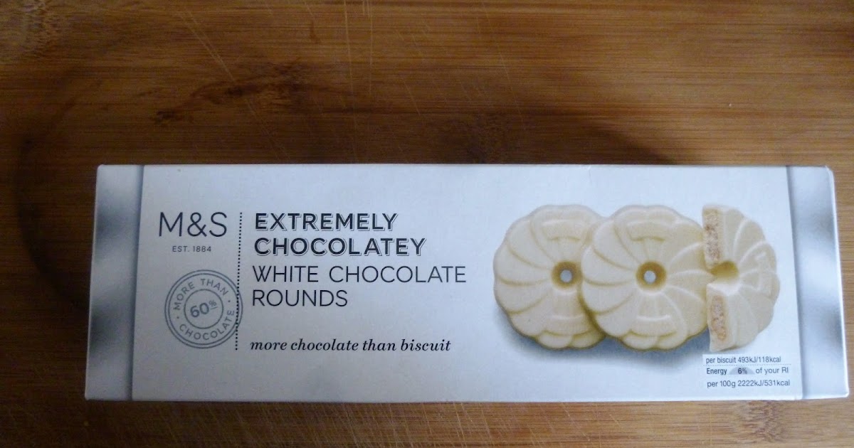 Marks & Spencer Food Reviews M&S Extremely Chocolatey White Chocolate Rounds