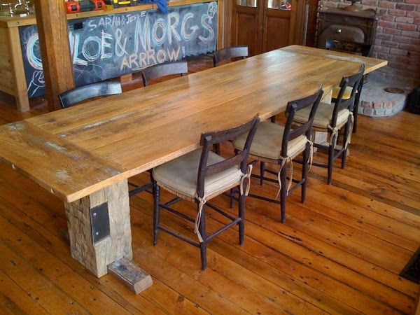 Antique oak tables for home