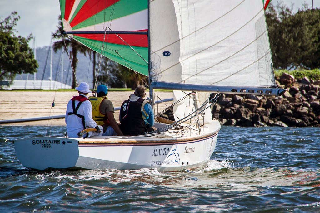 Sailing at the Port Curtis Sailing Club, Gladstone, Queensland: Sprint ...