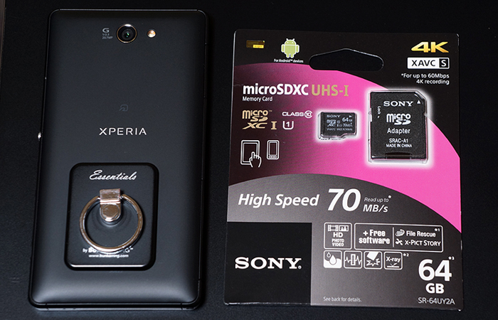 ソニー SR-64UY2A｜安さが魅力の4K対応microSDカード64GB - XPERIAだけをレビューするブログ。