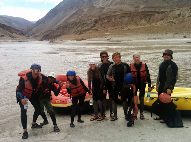 Zanskar river rafting