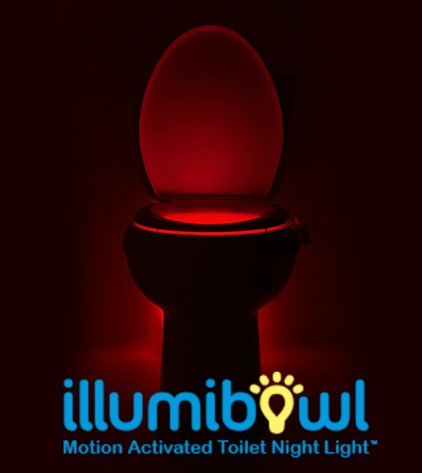 IllumiBowl Toilet Night Light review - why you need this gadget