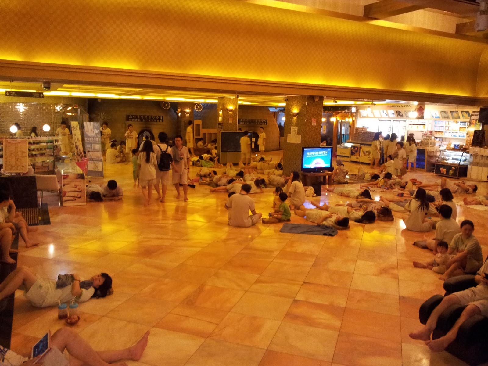 Pilgrim with a Passport Jjimjilbangin' at Dragon Hill Spa