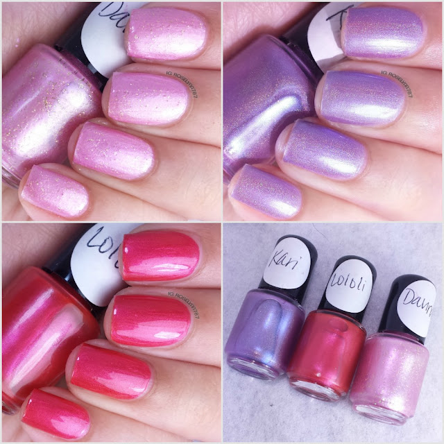 Daily Hues Lacquer - Valentine's Day Trio