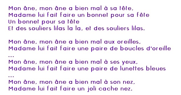 La maternelle de Laurène: Mon âne