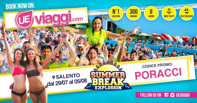 Summer Break - CODICE PROMO PORACCI - Poracci In Viaggio summer-break-codice-promo-poracci-poracci-in-viaggio