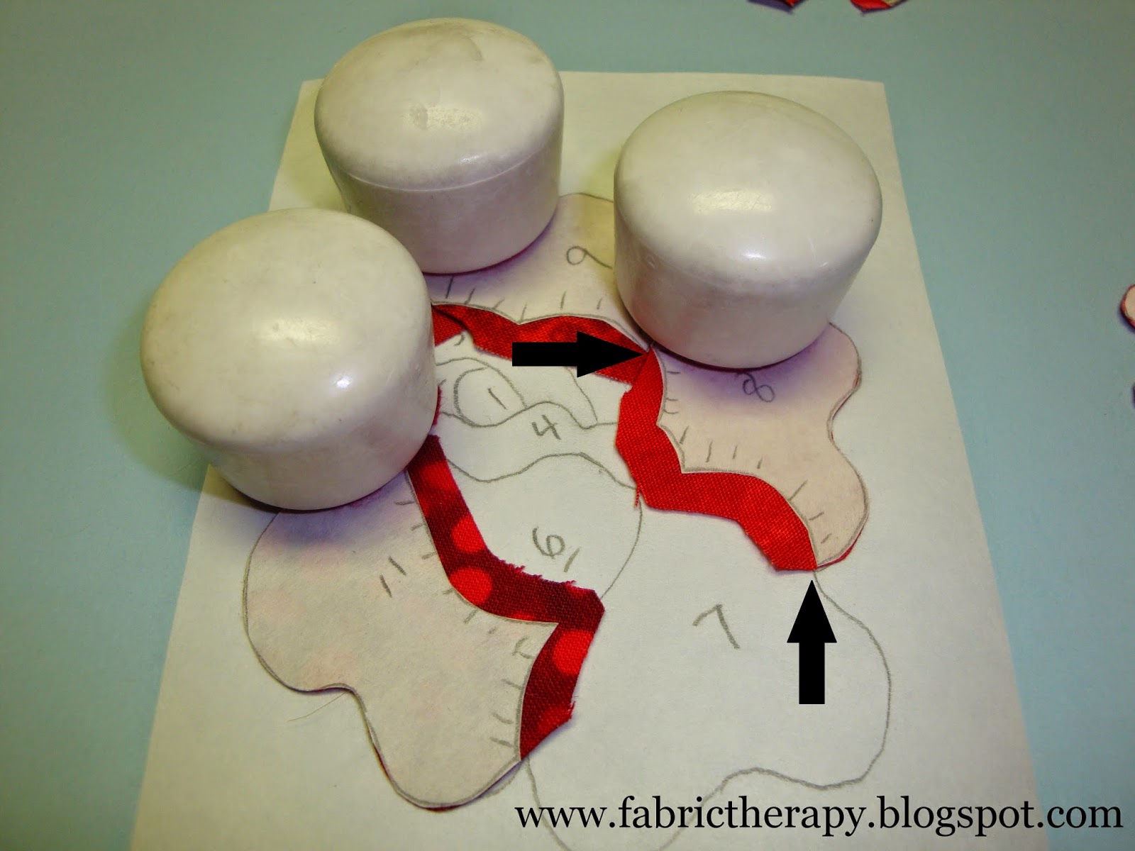 FABRIC THERAPY: A tutorial on using PATTERN WEIGHTS in hand applique...