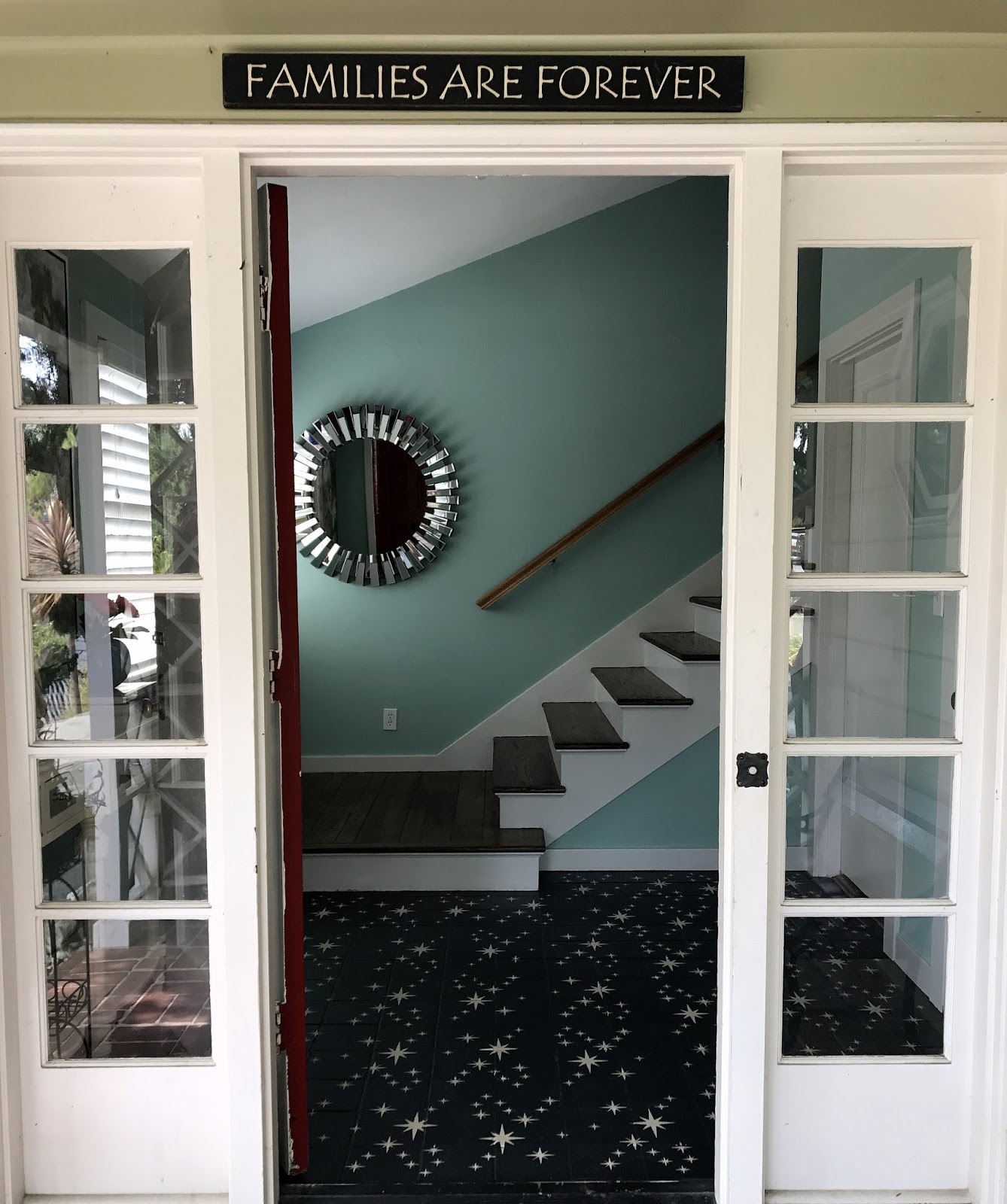 How to Paint and Stencil Tile with Chalk Paint Barnaclebutt