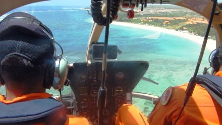 Cari 7 WN Jepang yang Hilang SAR Kerahkan Heli