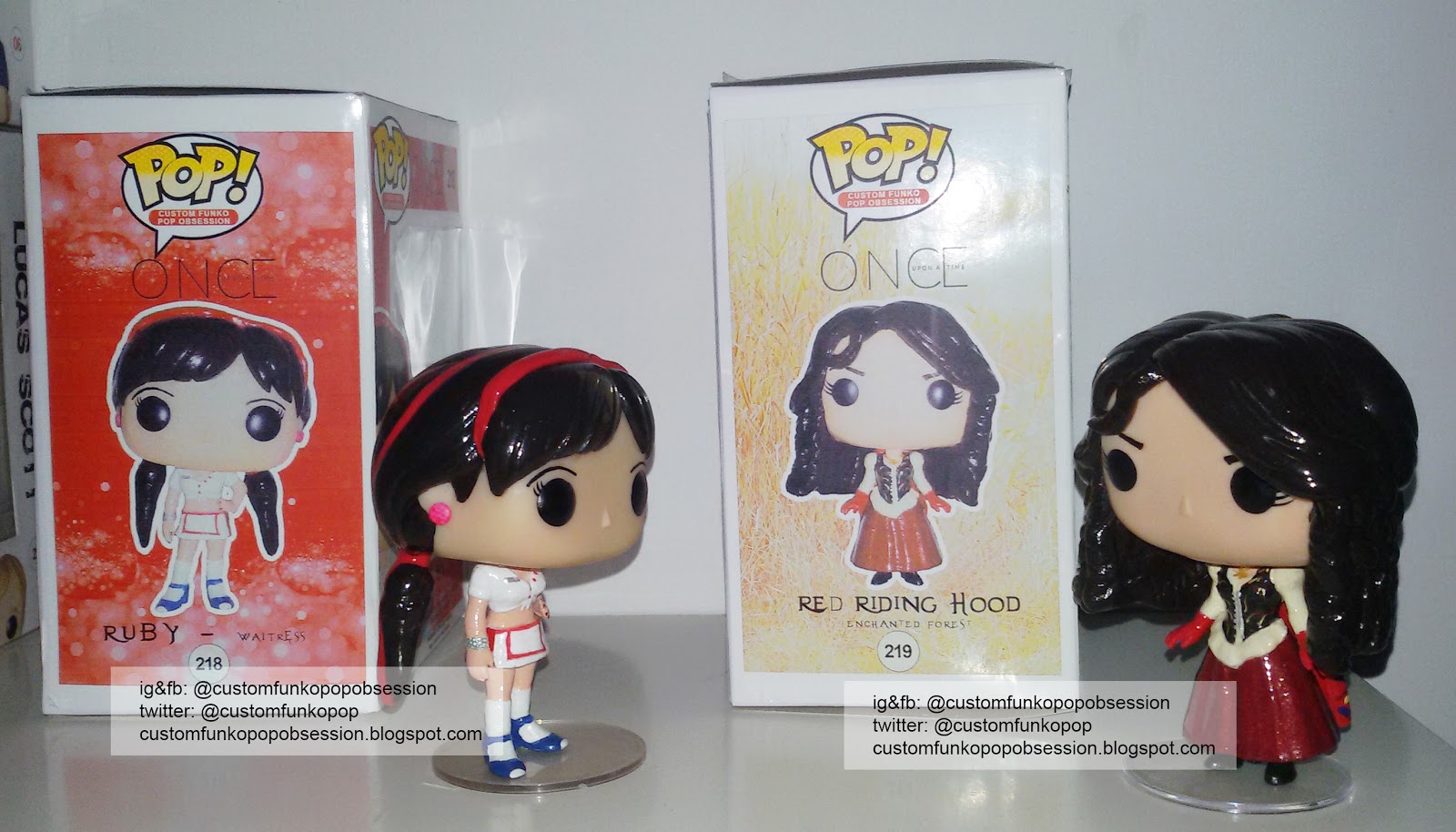Ruby / Red From Once Upon A Time - Custom Funko Pop - Custom Funko Pop Obsession