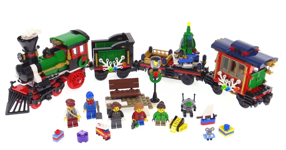 JANGBRiCKS LEGO reviews & MOCs LEGO 2016 Winter Holiday Train reviewed & ran! 10254