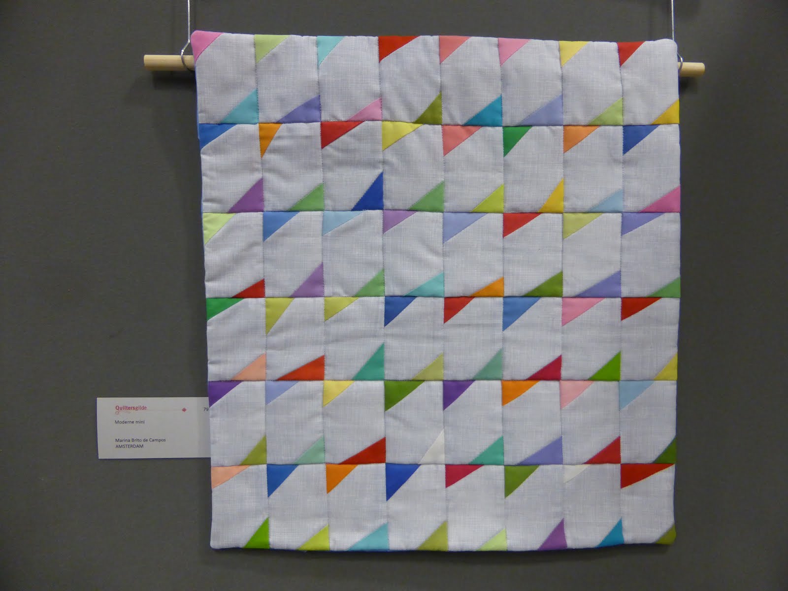 Mijn Quilt Avontuur! Tentoonstelling van Miniatuurquilts in Apeldoorn.