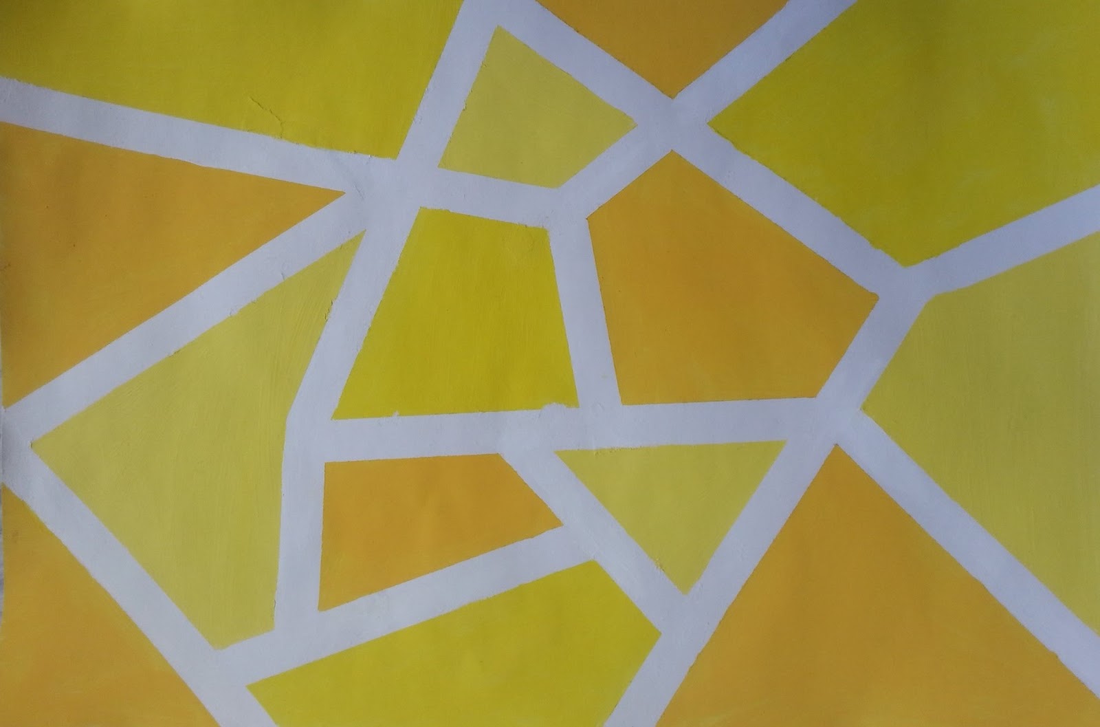 a faithful attempt Abstract Tape Paintings