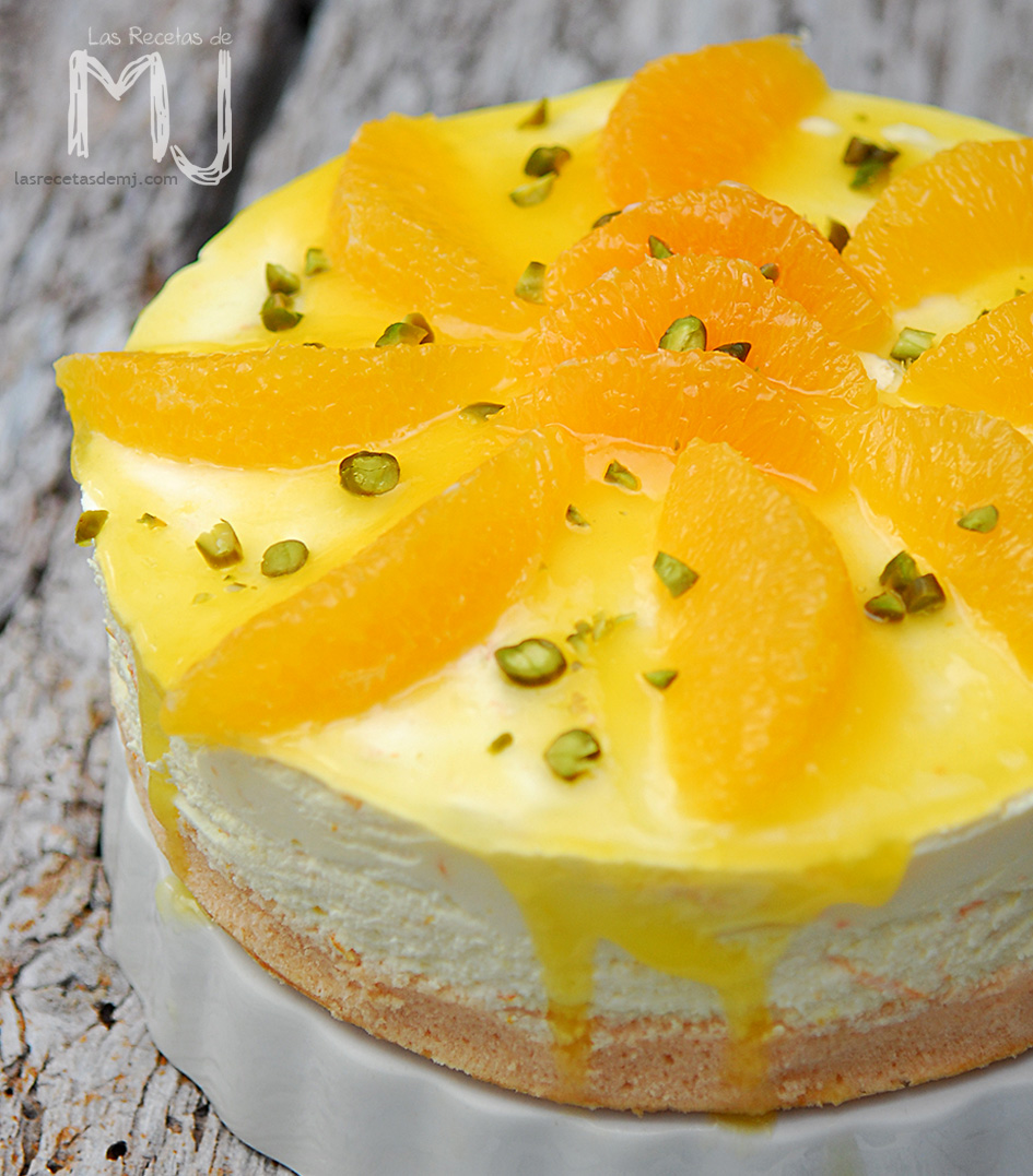 Cheesecake De Naranja Videoreceta Las Recetas De Mj