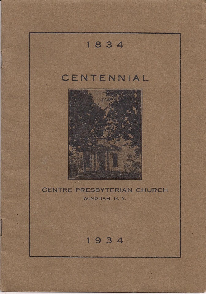 Windham, NY Town Historian’s Blog Centre Church