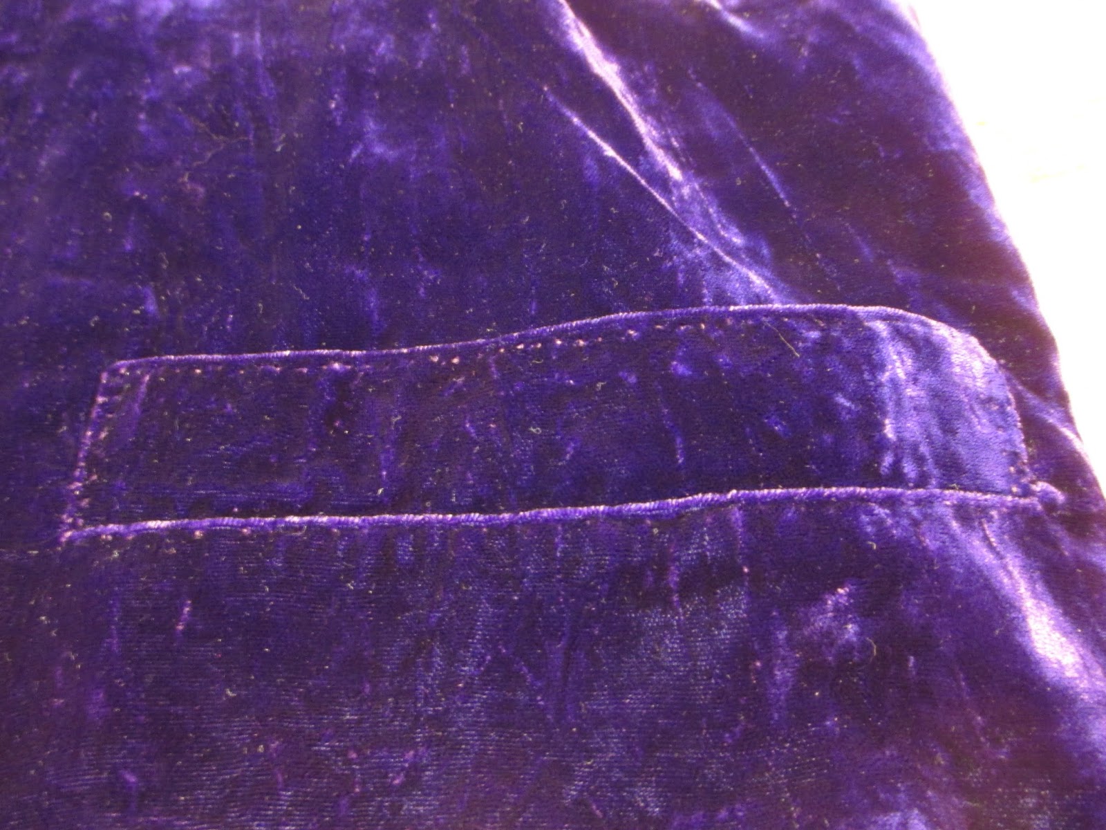 A Sartorial Statement: Purple Velvet Waistcoat