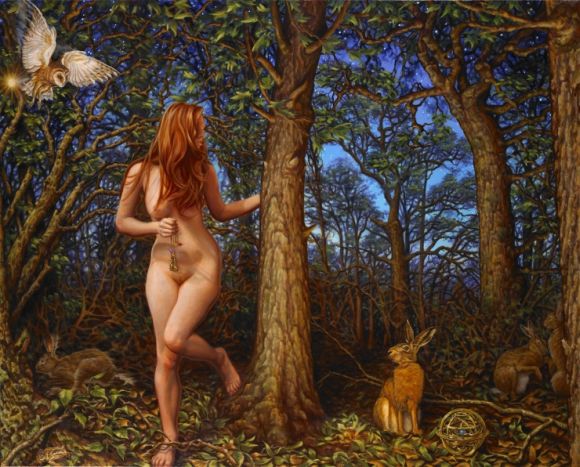 Susannah Martin pinturas nudez na natureza naturismo mulheres peladas