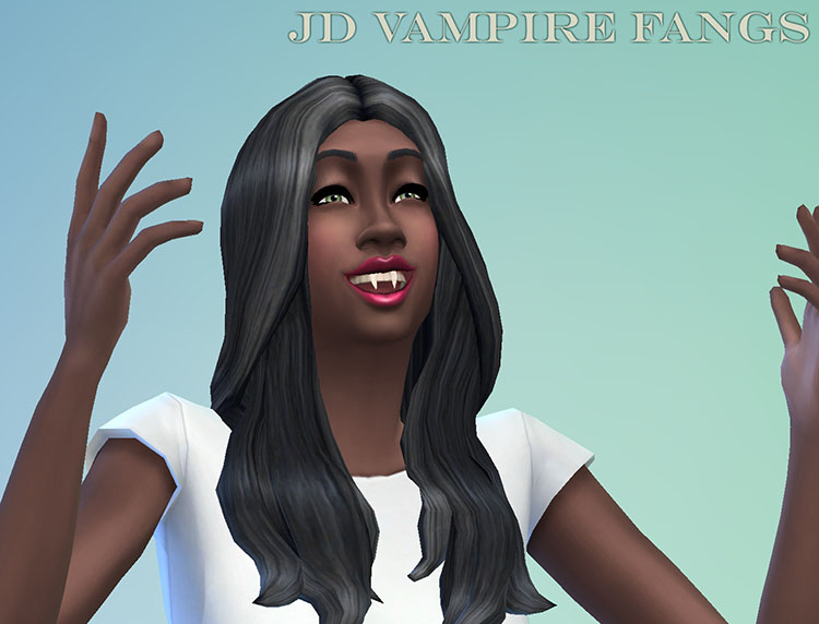 Sims 4 CC's The Best Vampire Fangs by JosephTheSim2k5