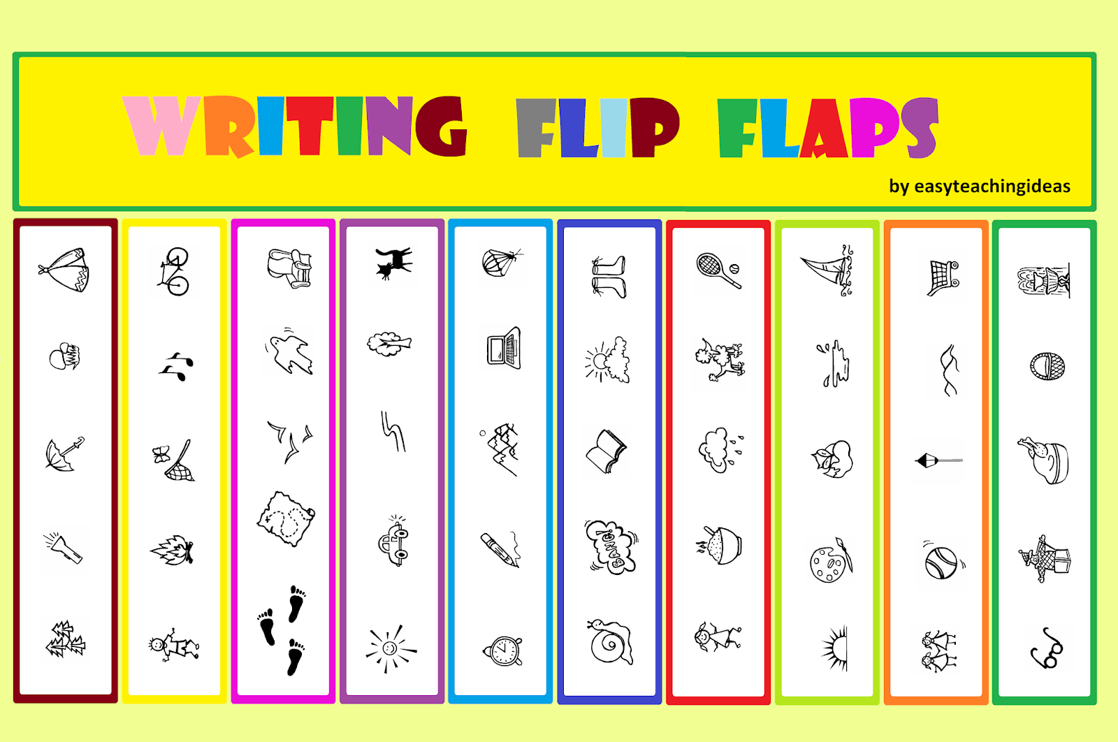 moje pomysły jak Let's focus on FlipFlaps