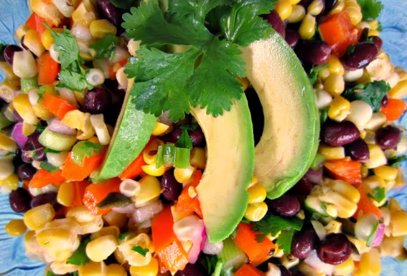 Corn, Black Bean and Avocado Salad Renee's Kitchen Adventures