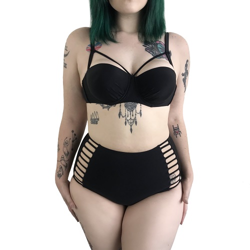 goth bathing suits