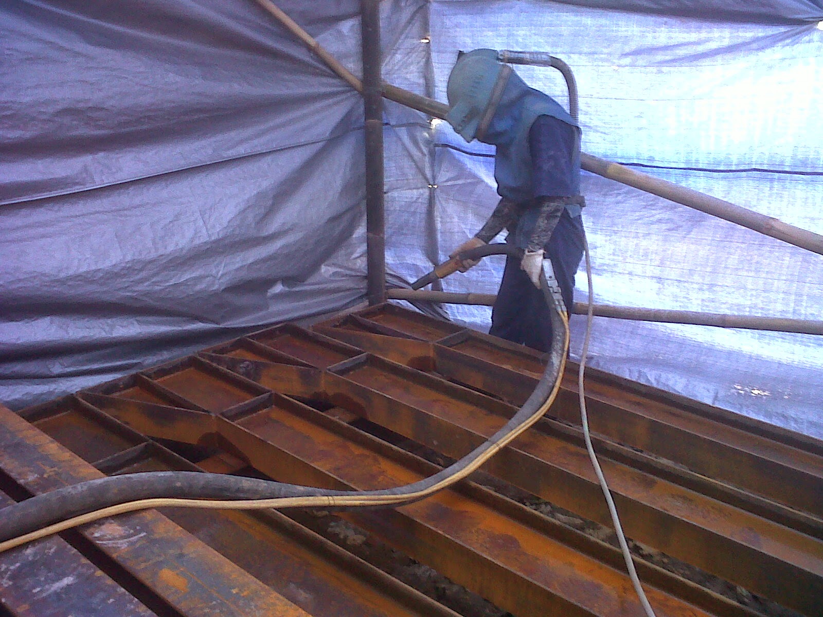 REVOLOGY INDONESIA JASA SANDBLASTING PAINTING