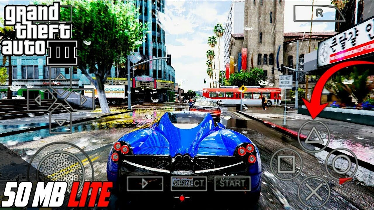 GTA 3 APK+DATA 50 MB Highly Compressed Free Download