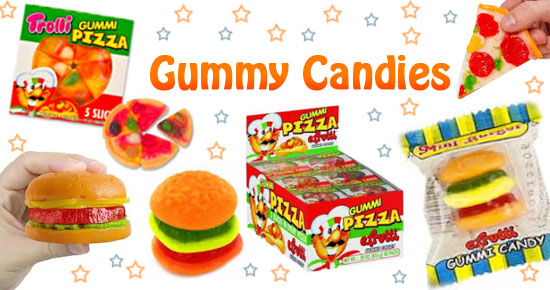 LOOK O LOOK - BIG CANDY PIZZA - 435G - SOFT JELLY JELL-O GUMMY BEAR - GIFT
