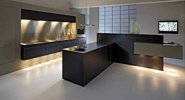 La típica madera en versión moderna para la cocina actual - Cocinas con